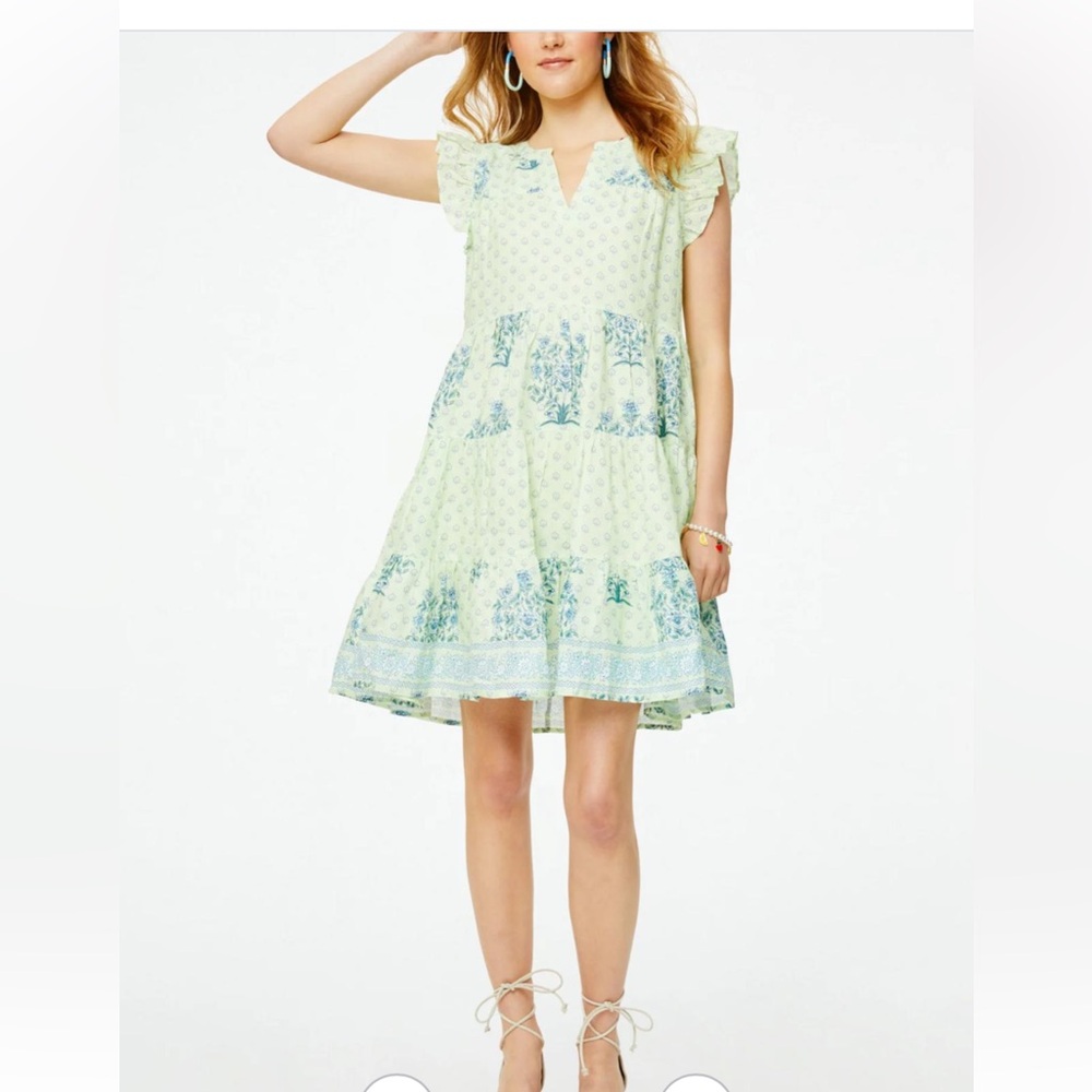 Roller Rabbit
Yarrow Pippa Flutter Sleeve Linen Dress XXS